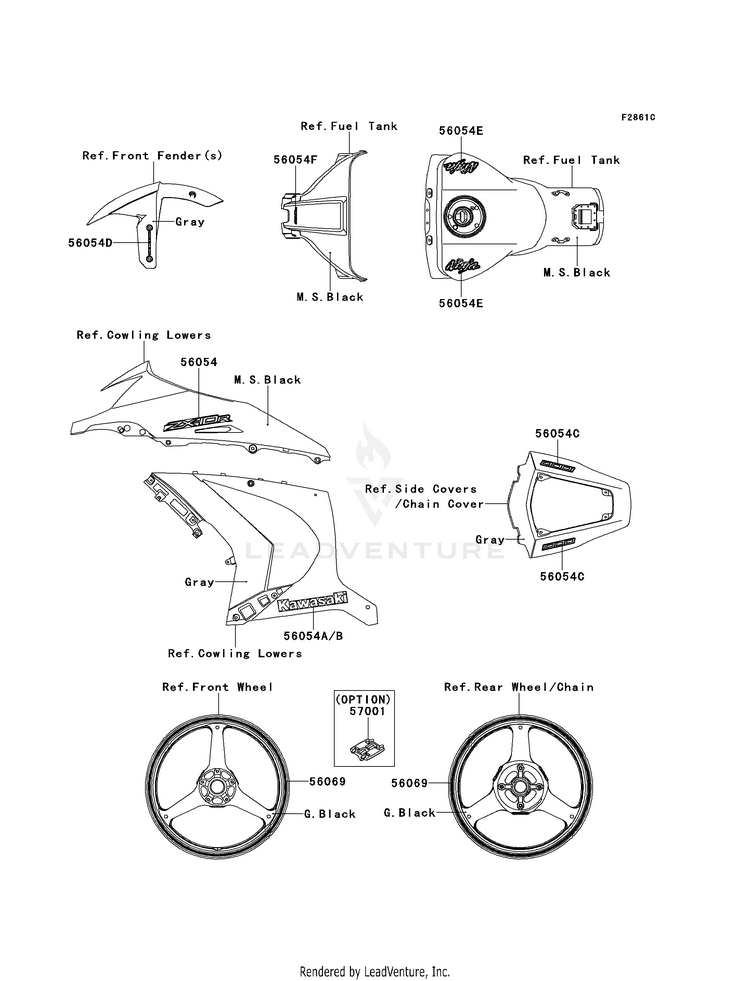 Decals (Gray)(Kcf) Schematic