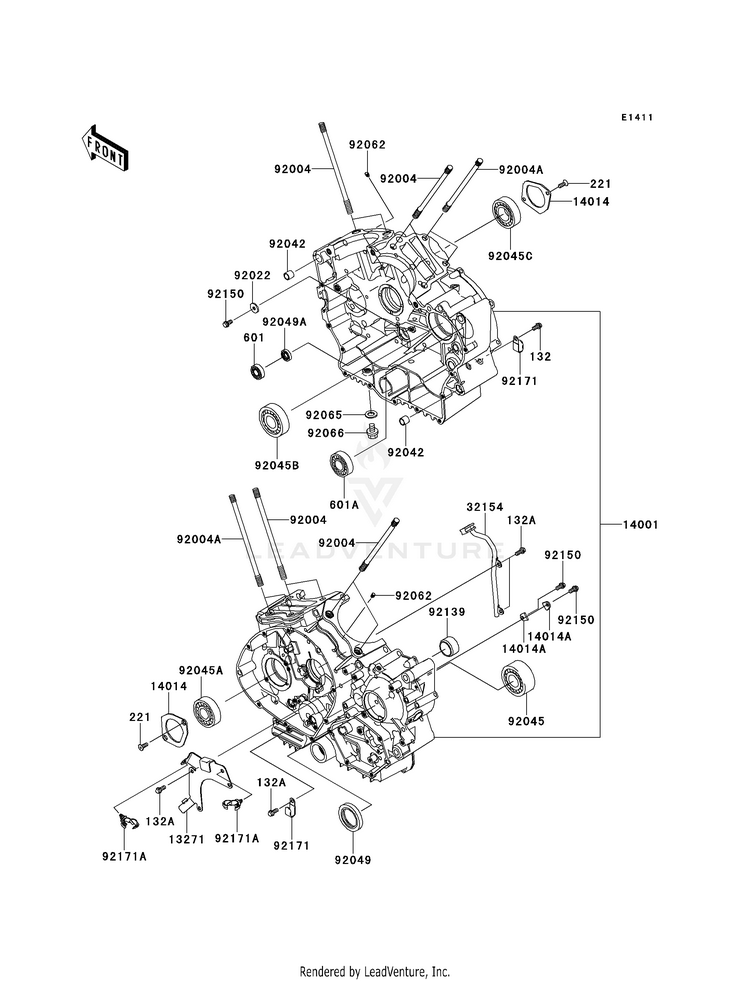 Crankcase Schematic