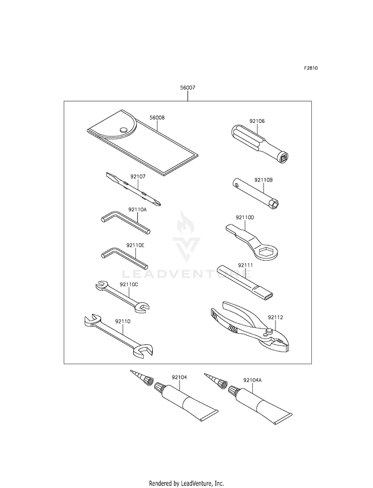 Owner's Tools Schematic