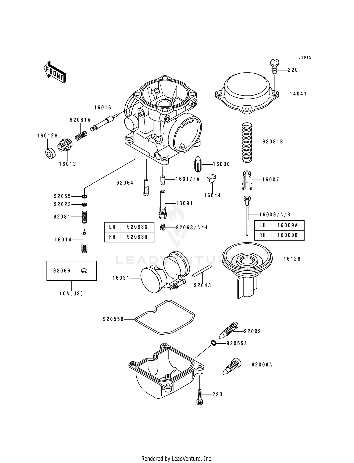 CARBURETOR PARTS