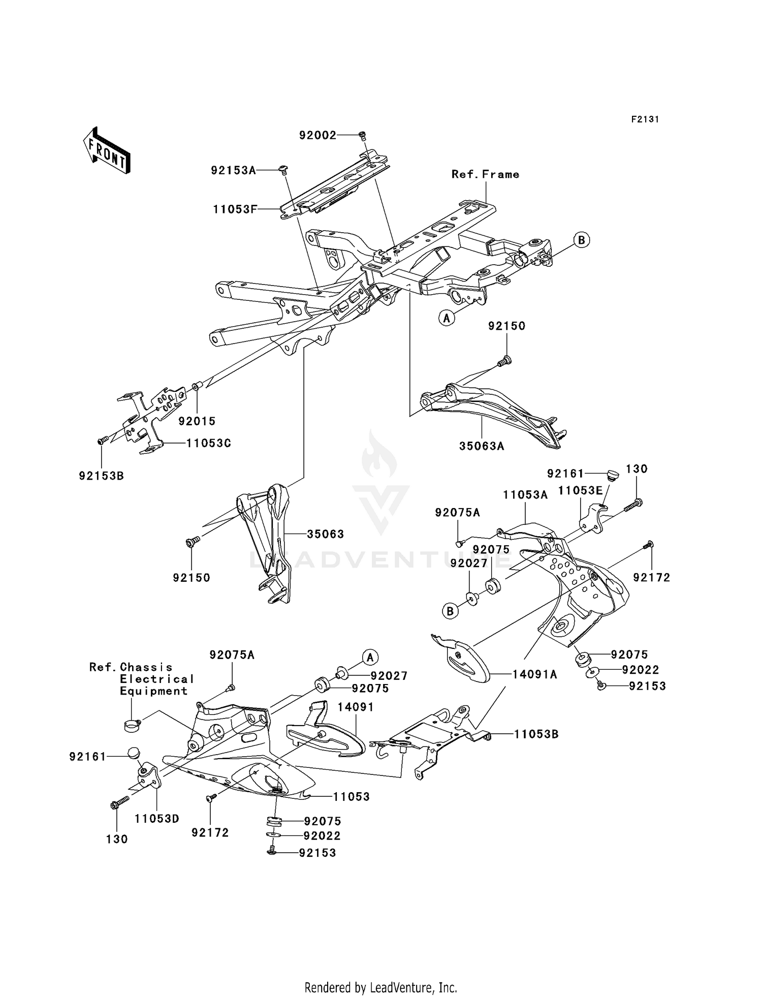 FRAME FITTINGS (REAR)