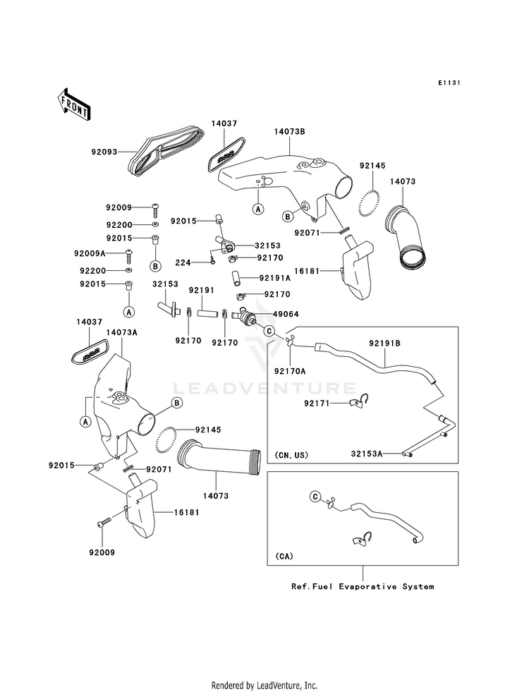 Air Duct Schematic