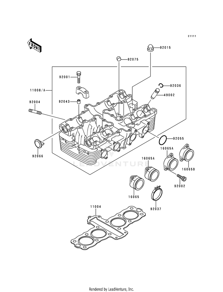 Cylinder Head Schematic