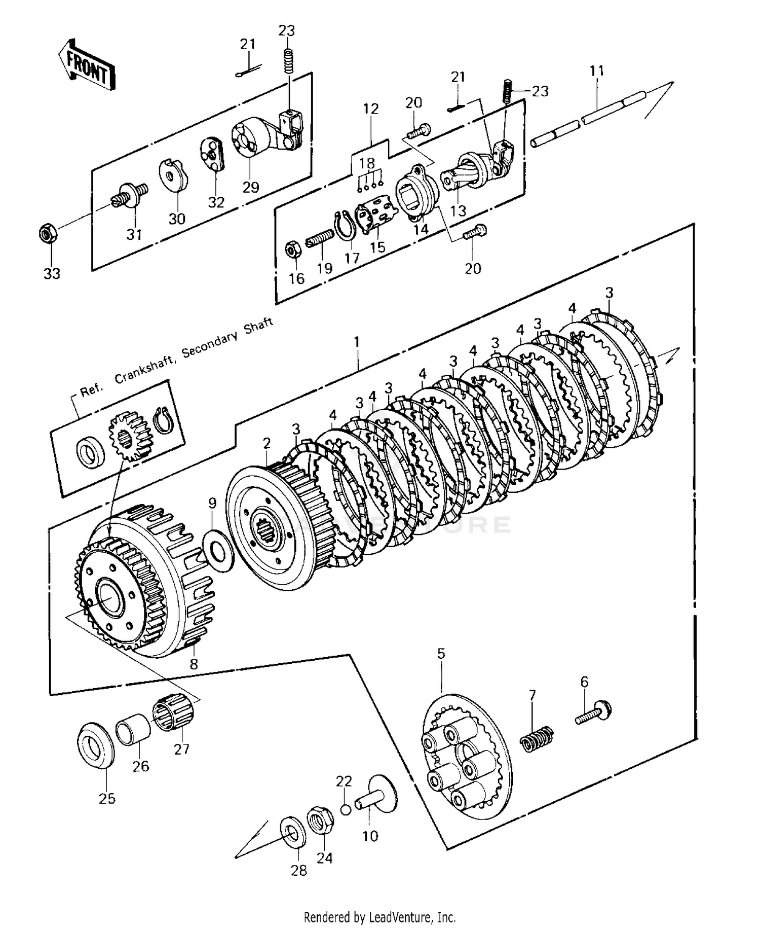 CLUTCH ('80-'81 C1/C2)
