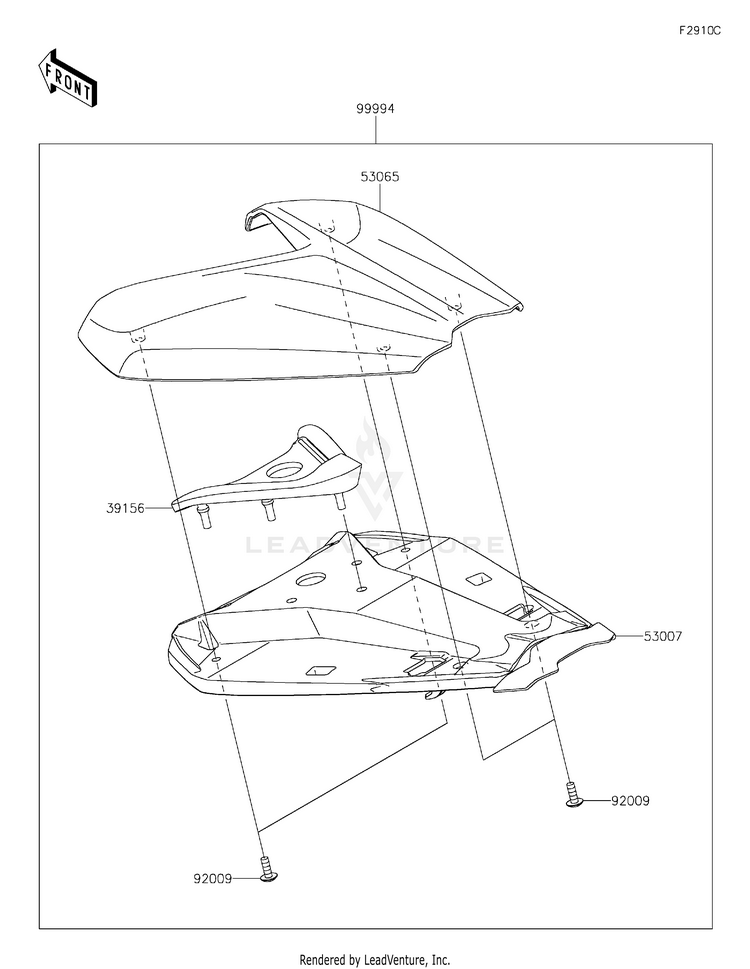 Accessory(Pillion Seat Cover) Schematic