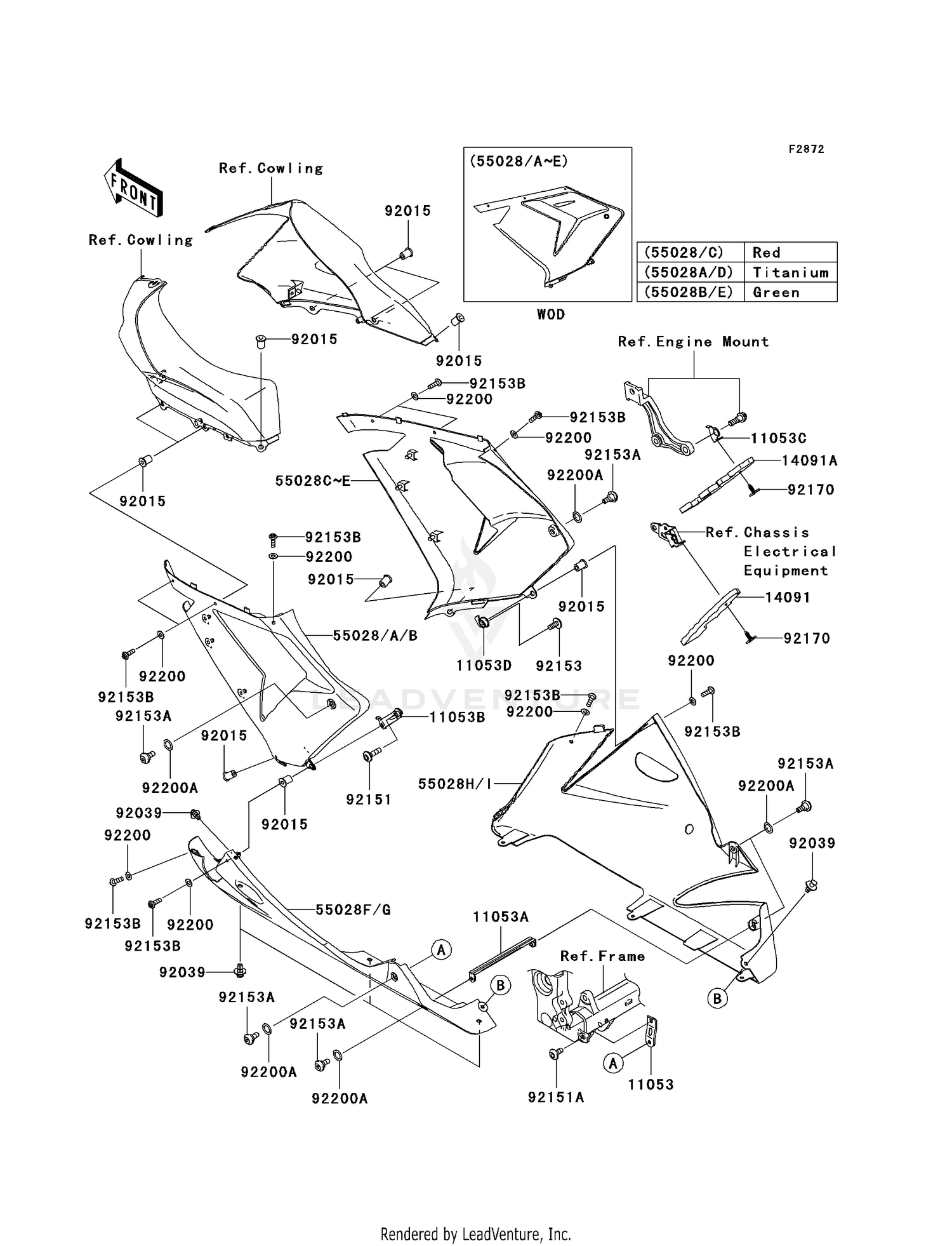 COWLING LOWERS