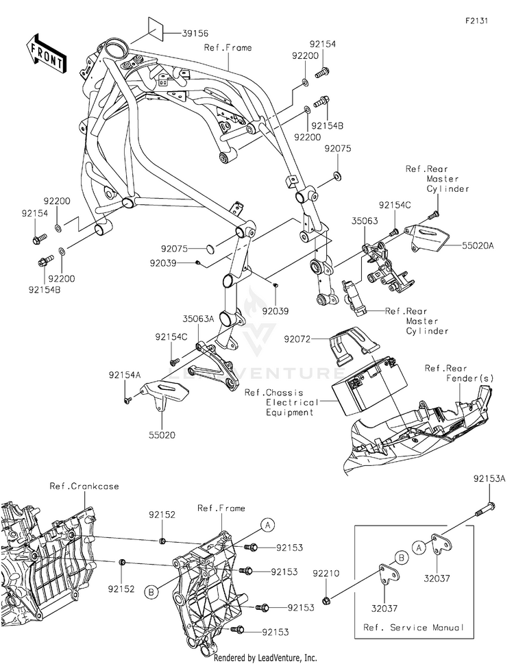 Frame Fittings Schematic