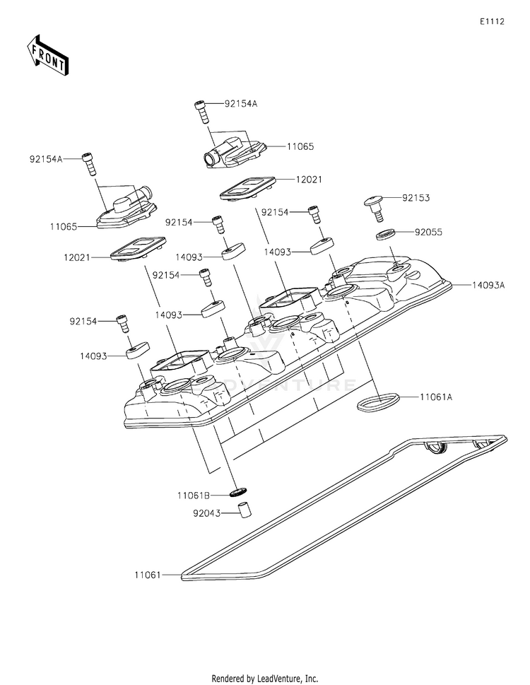 Cylinder Head Cover Schematic