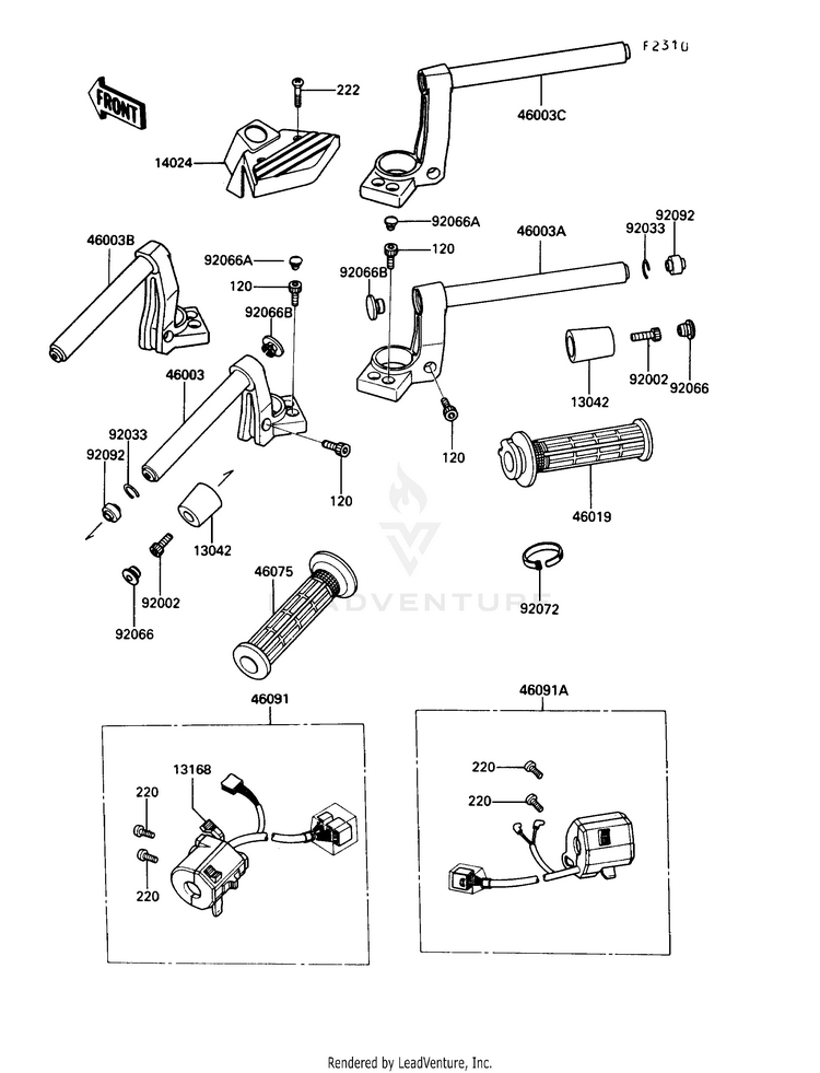 Handlebar Schematic