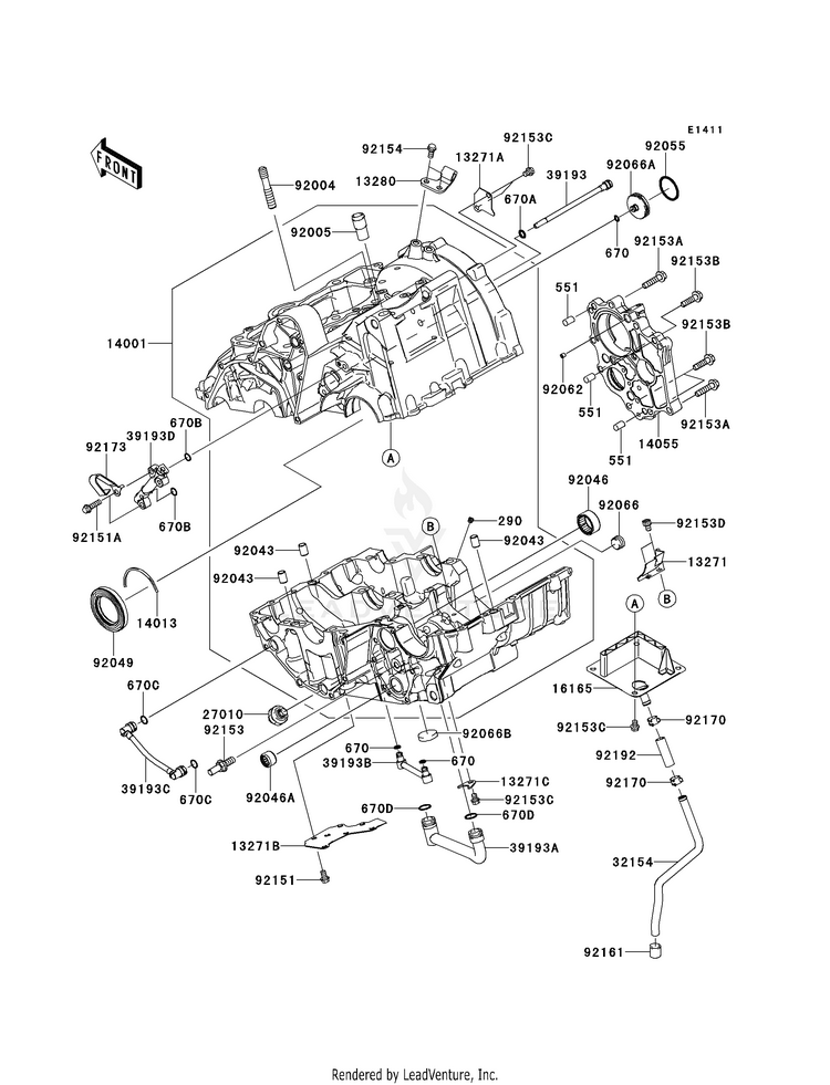 Crankcase Schematic