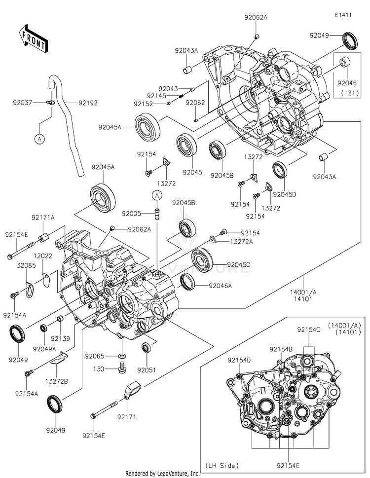 Crankcase Schematic