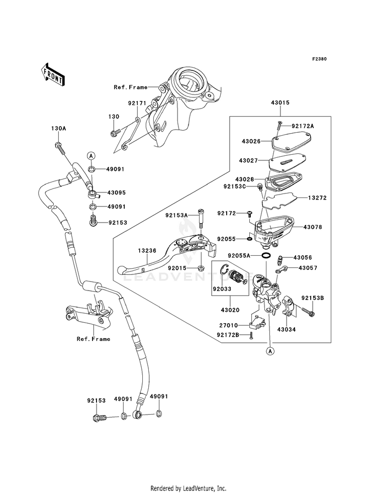 Clutch Master Cylinder Schematic