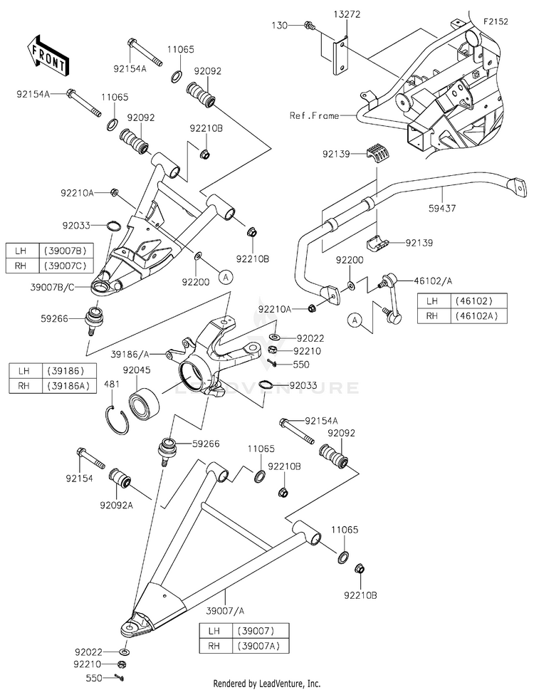 Front Suspension Schematic