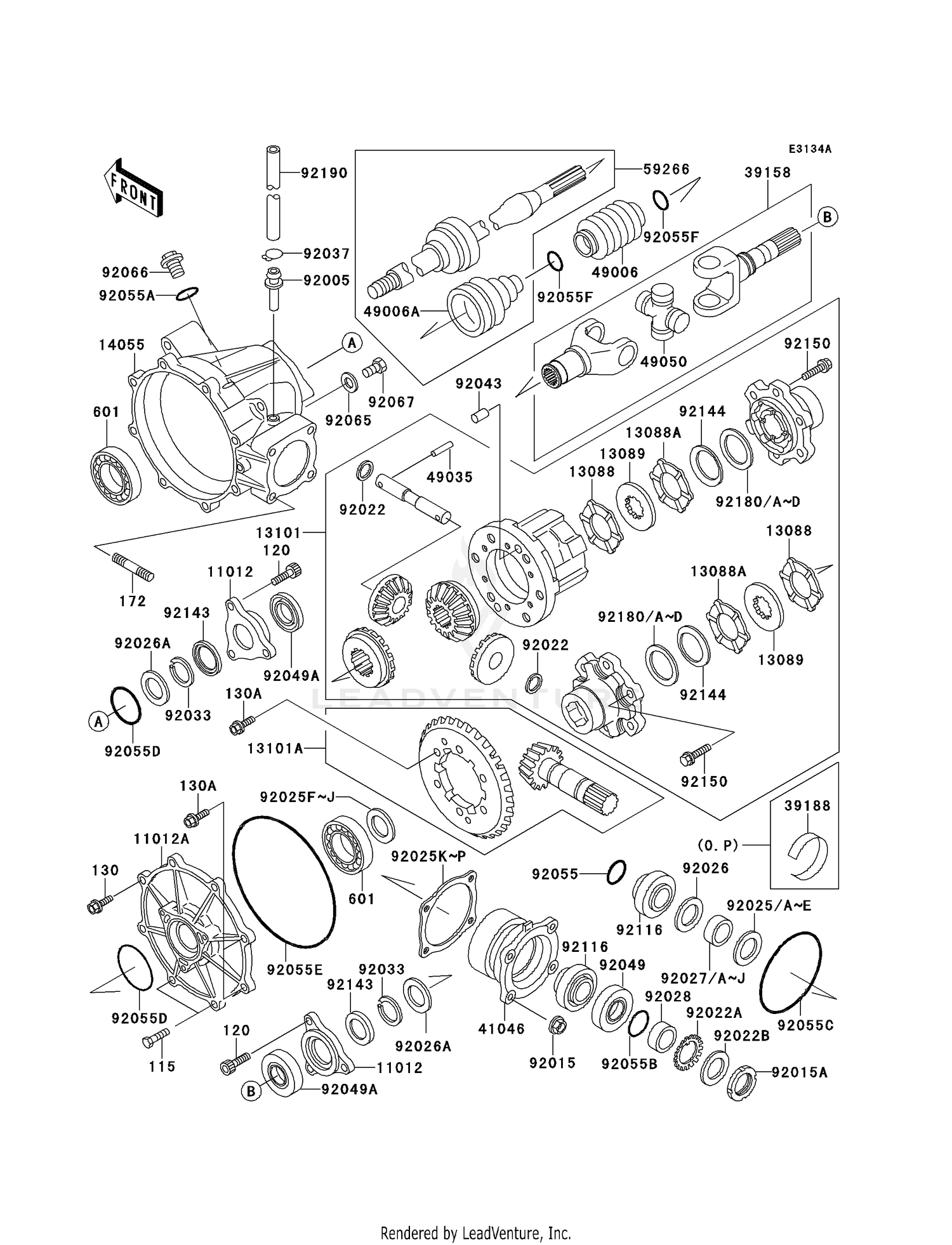 DRIVE SHAFT (FRONT)