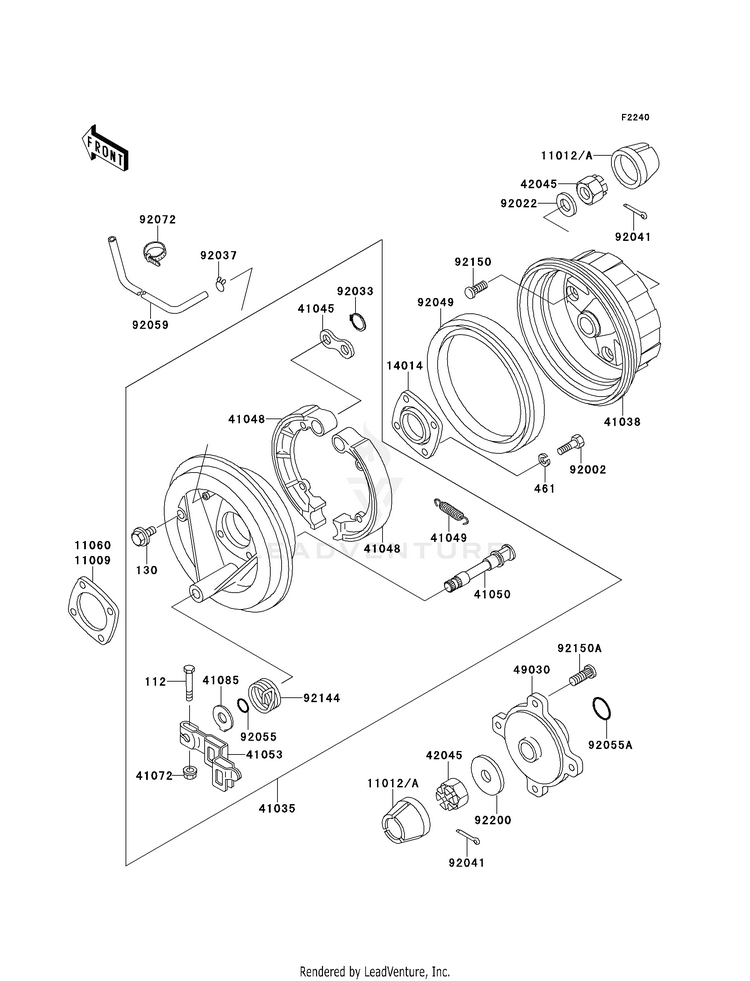 Rear Hub Schematic