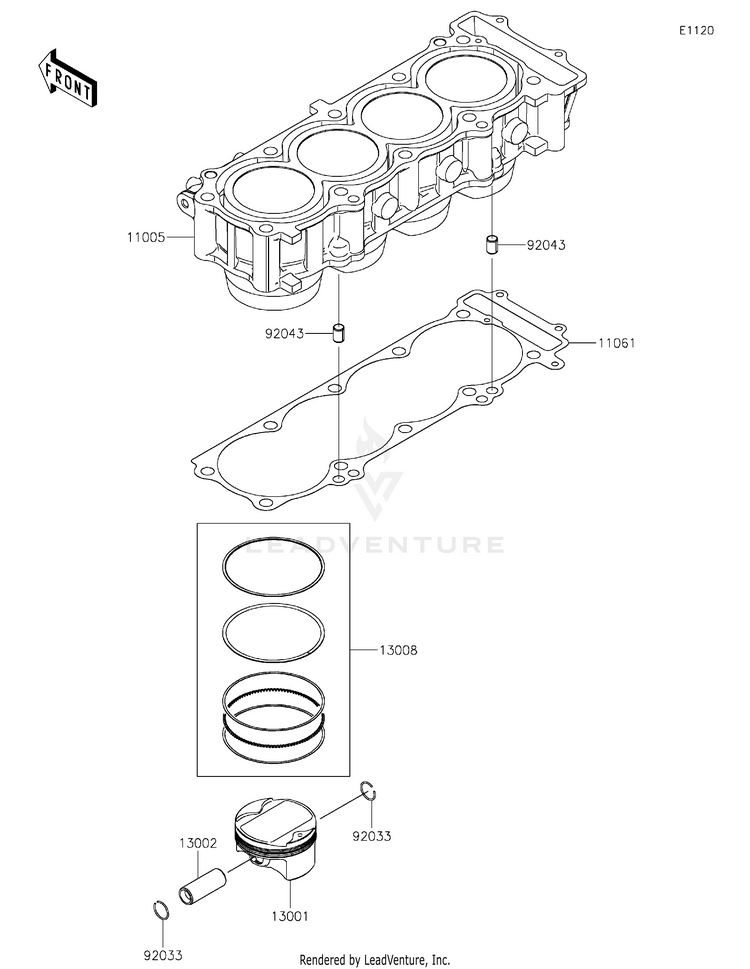 Cylinder/Piston(S) Schematic