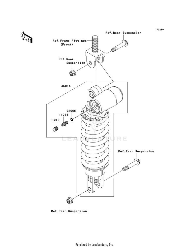 Shock Absorber(S) Schematic