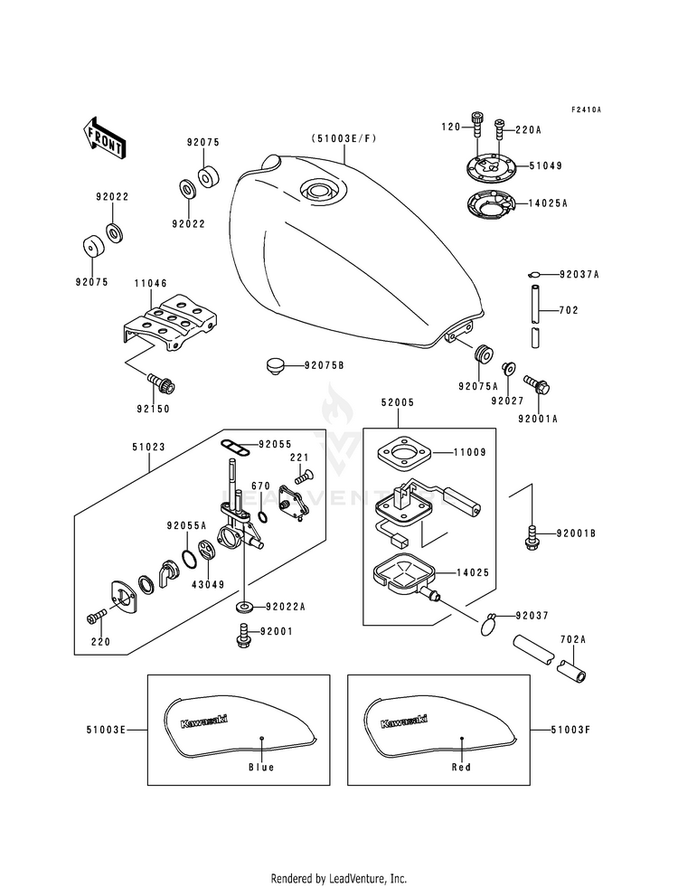 Fuel Tank (Zr550-B3) Schematic