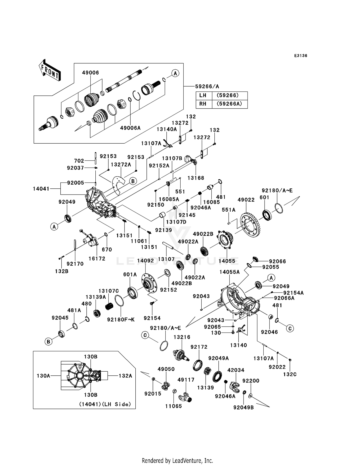 DRIVE SHAFT-FR (-JKBRTCB1 EB500852)