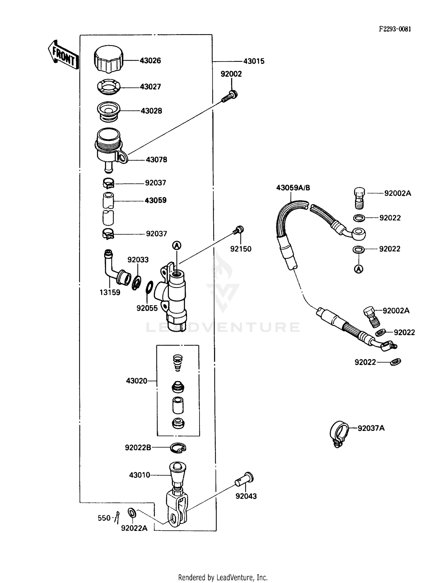 REAR MASTER CYLINDER
