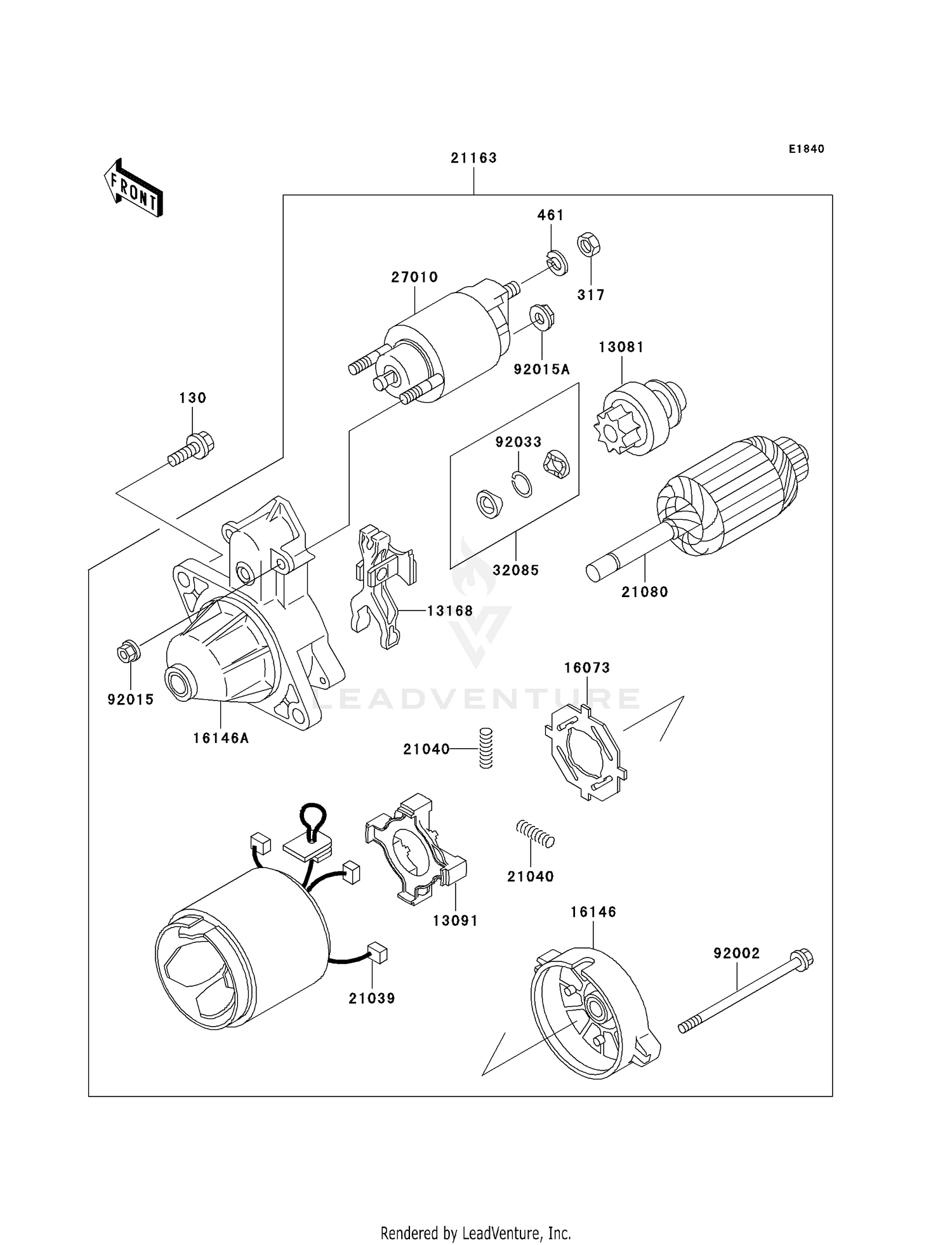 STARTER MOTOR