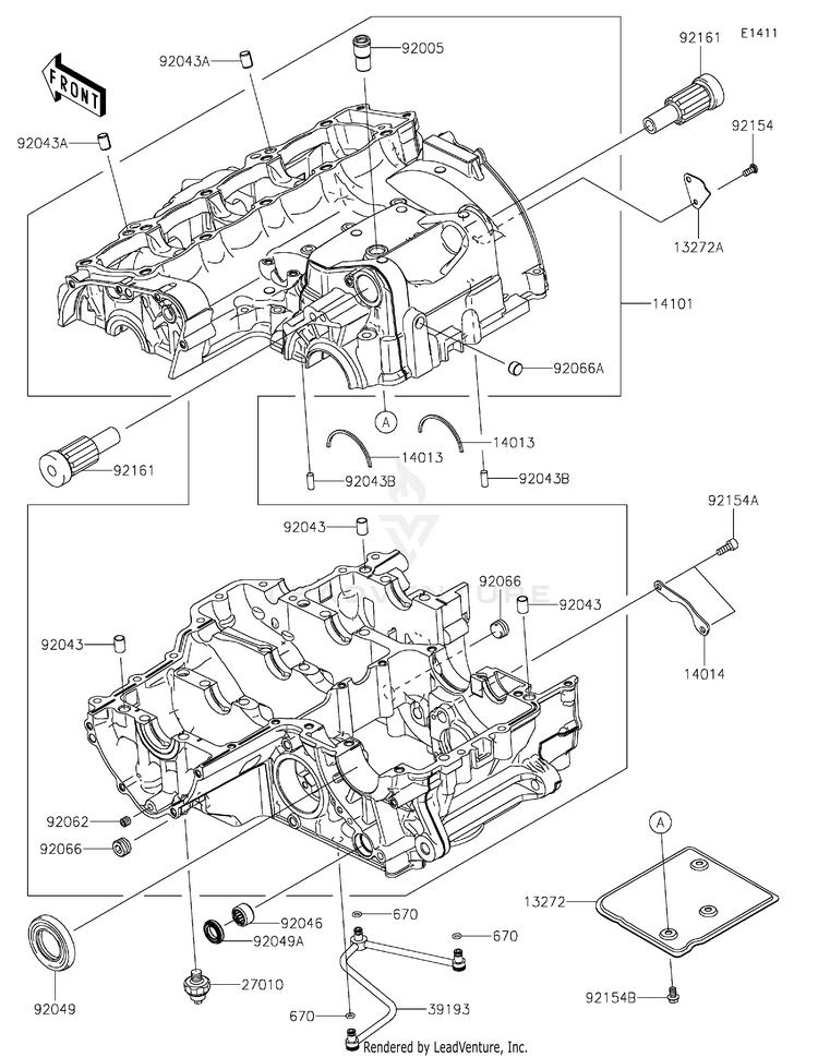 Crankcase Schematic