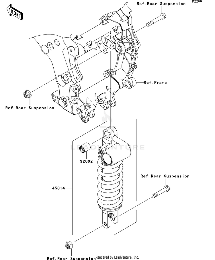 Shock Absorber(S) Schematic