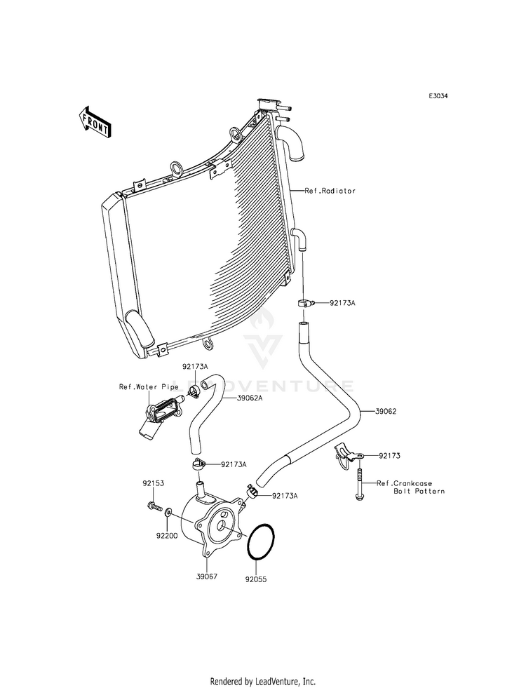 Oil Cooler Schematic