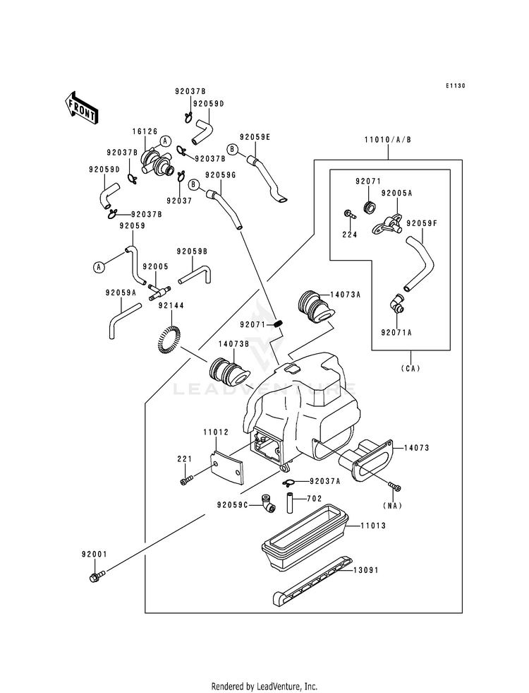 Air Cleaner Schematic