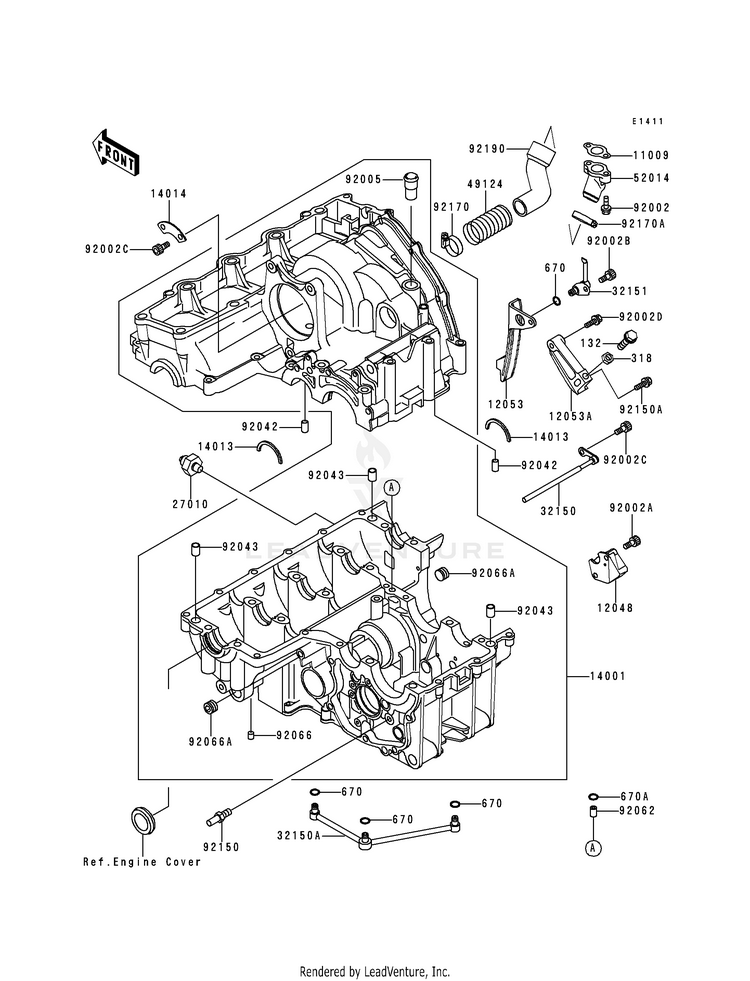 Crankcase Schematic