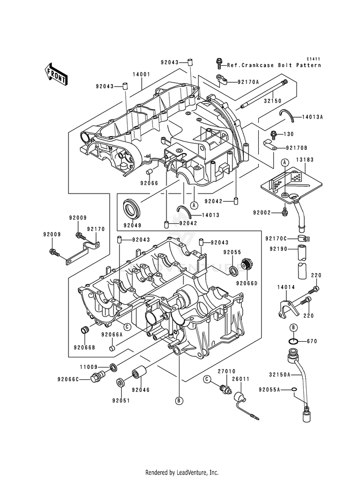 Crankcase Schematic