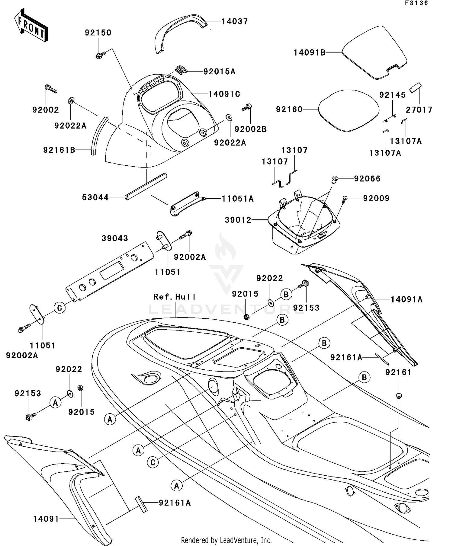 Hull Middle Fittings