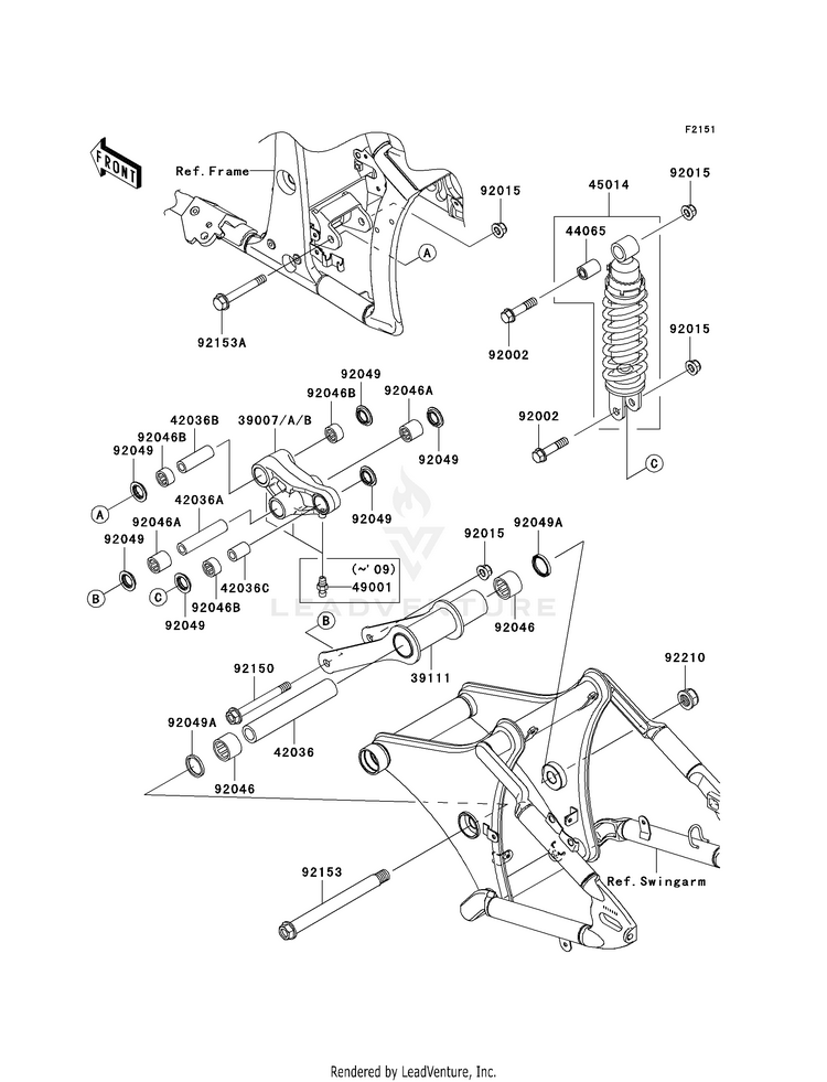 Suspension/Shock Absorber Schematic