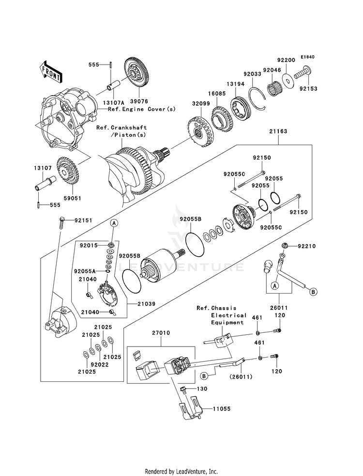 Starter Motor Schematic