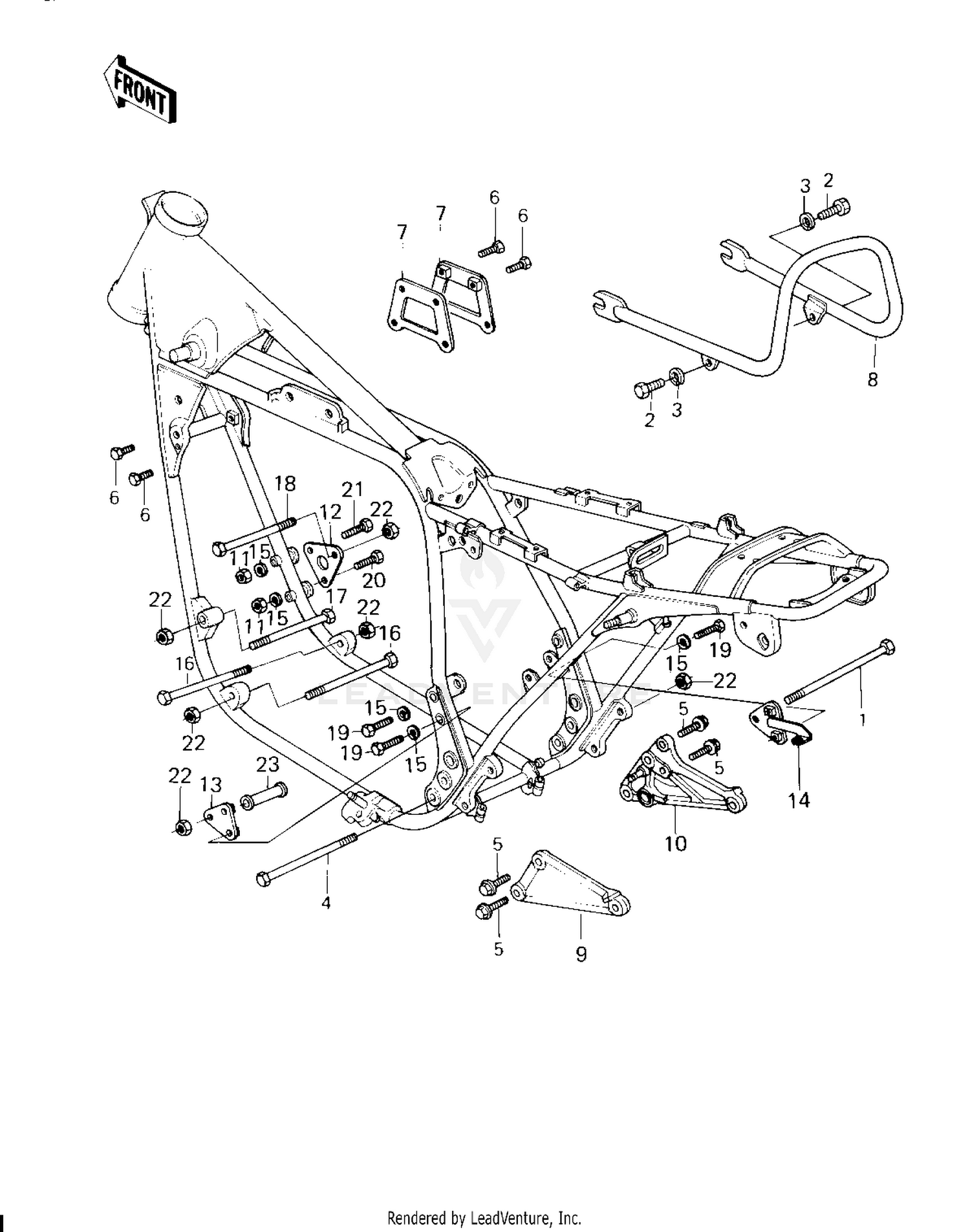 FRAME FITTINGS ('80 H1)