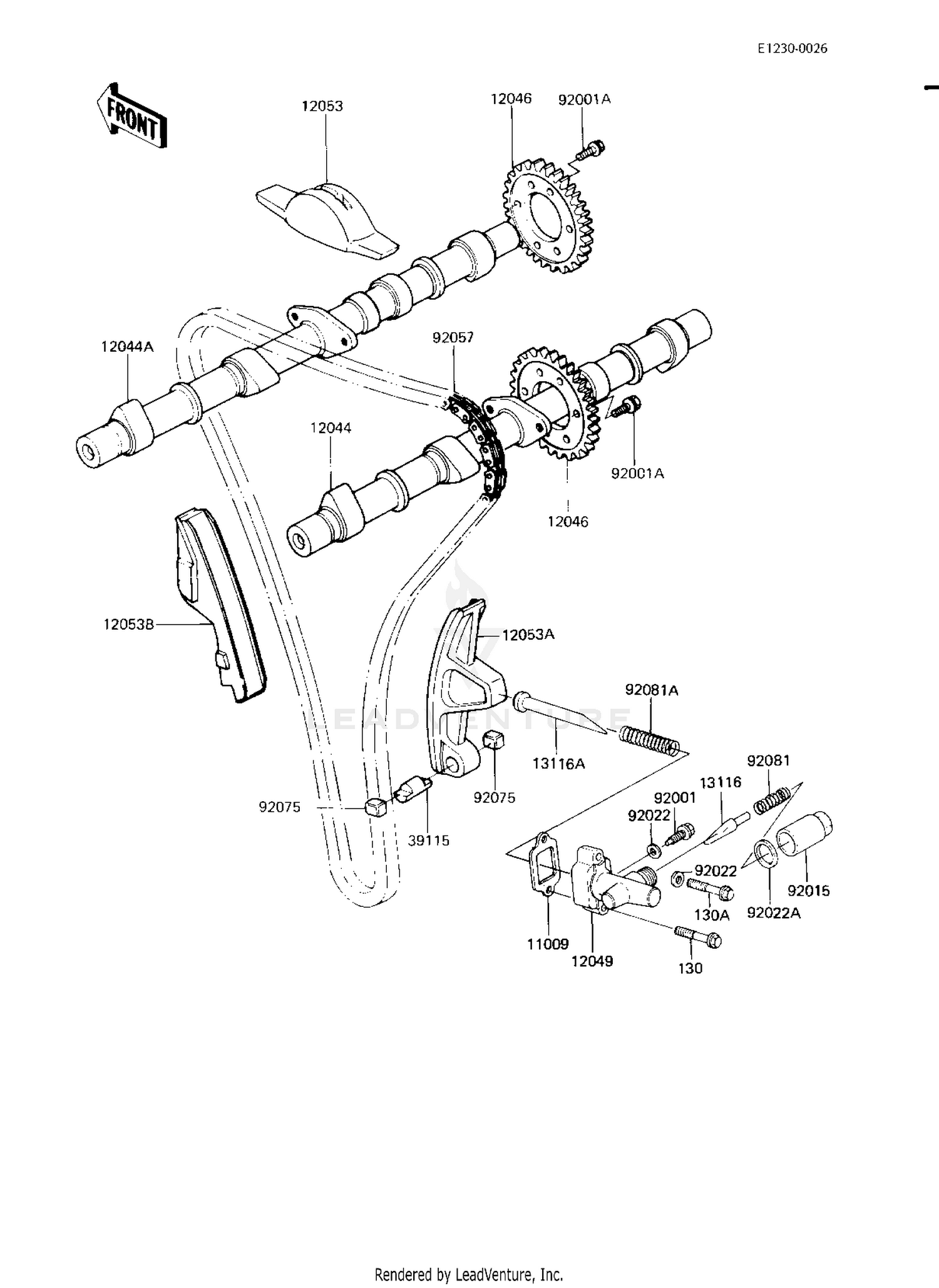CAMSHAFTS/CHAIN/TENSIONER
