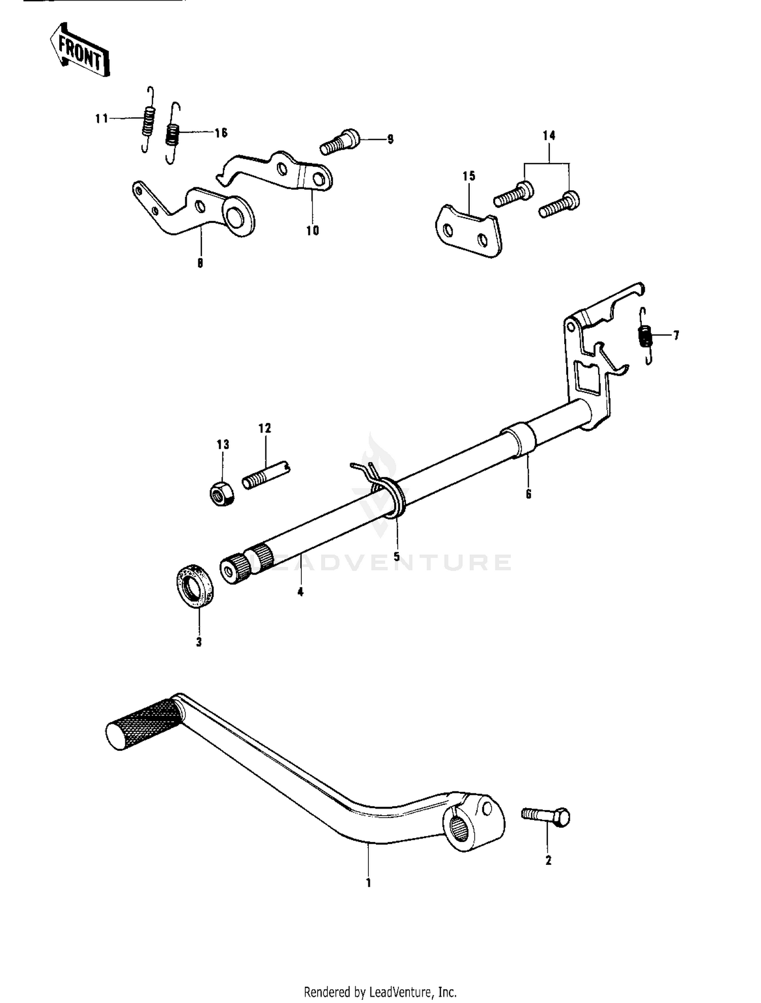 GEAR CHANGE MECHANISM