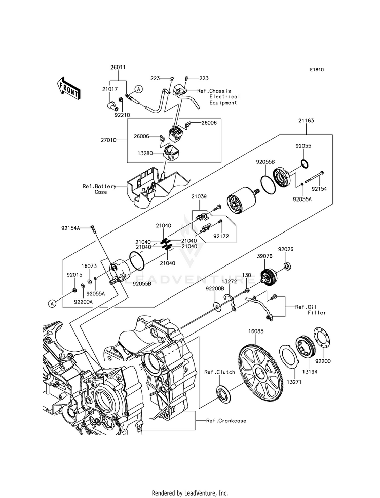 Starter Motor Schematic