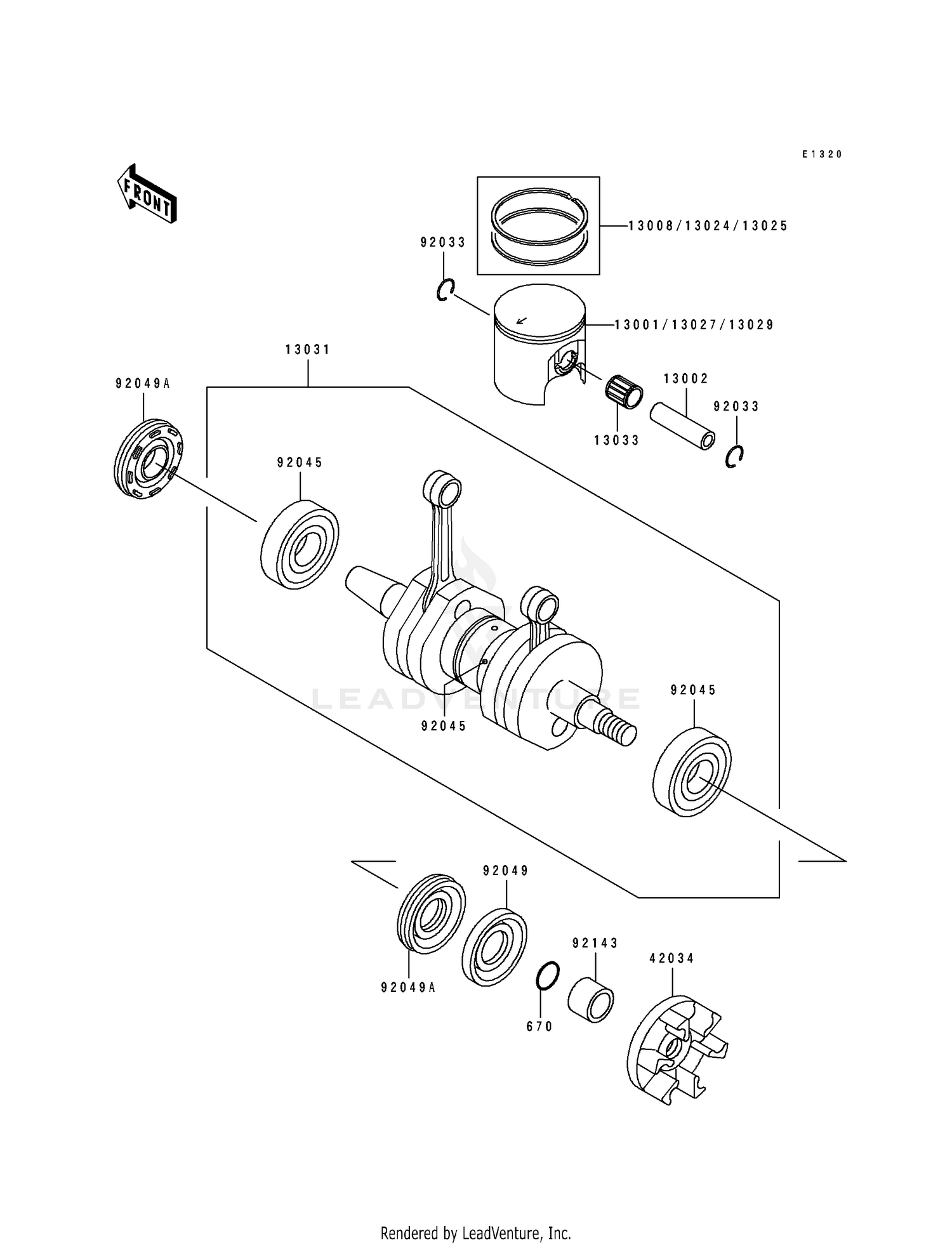 CRANKSHAFT/PISTON(S)