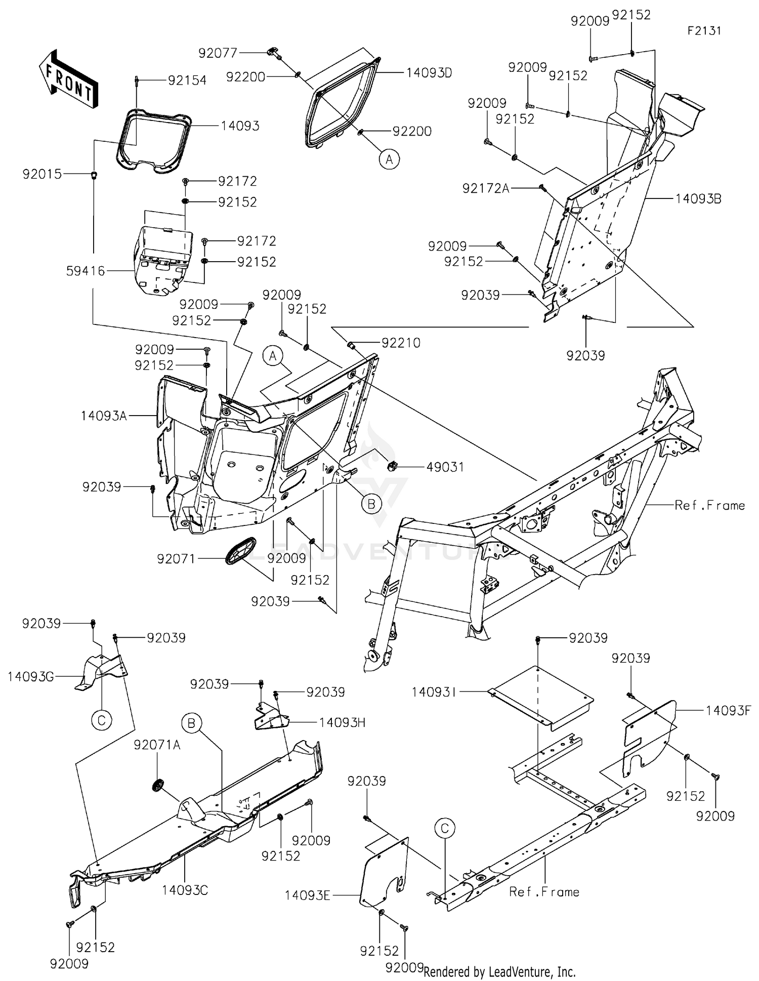 Frame Fittings(Rear)