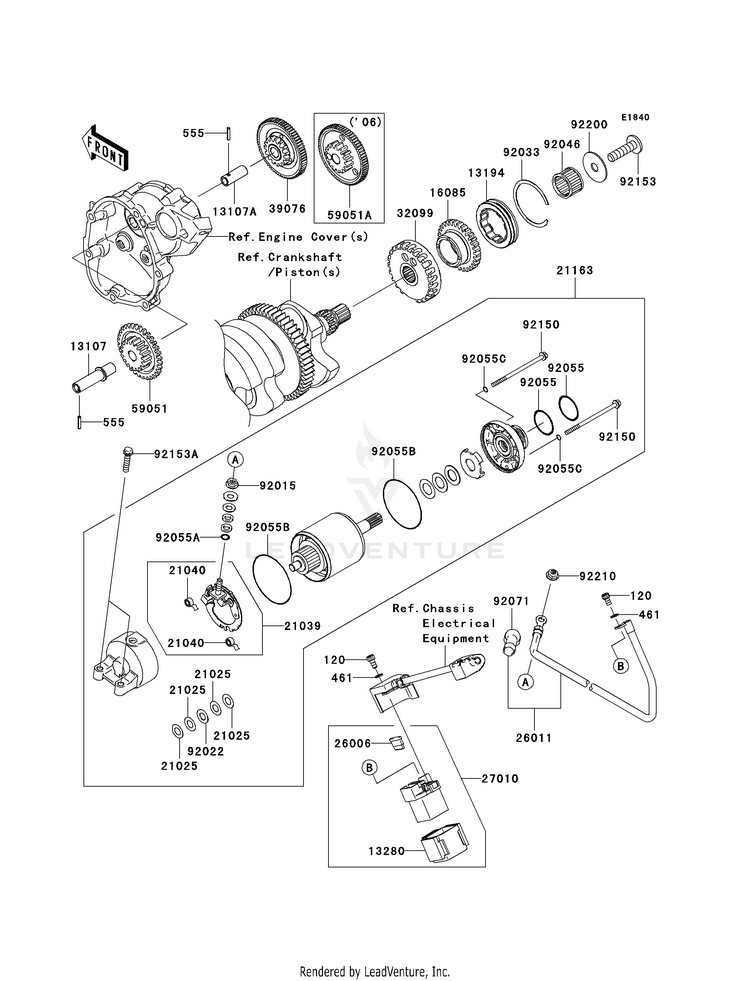 Starter Motor Schematic