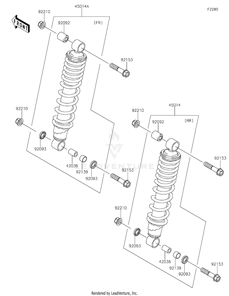 Shock Absorber(S) Schematic