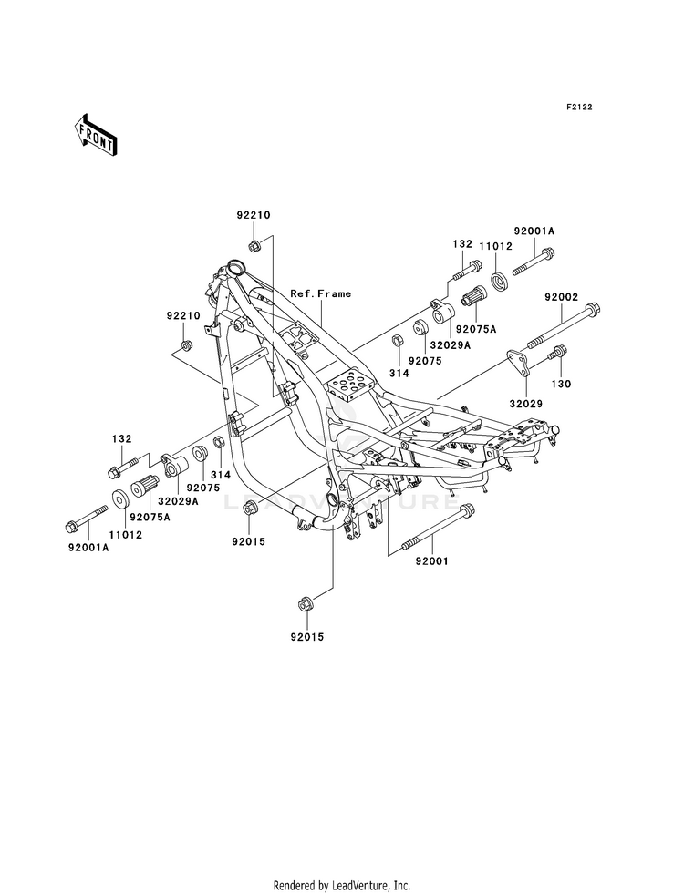 Engine Mount Schematic