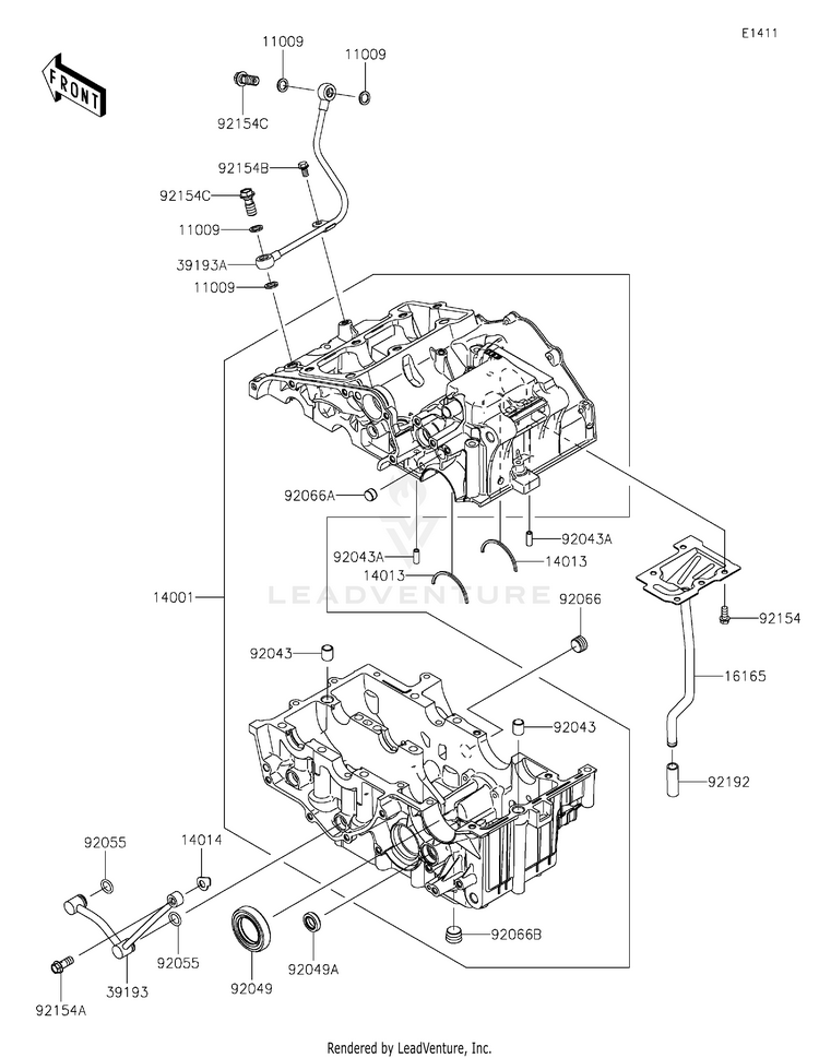 Crankcase Schematic