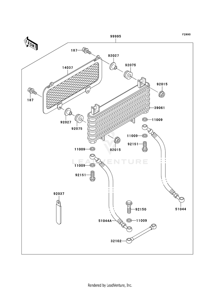 Optional Parts (Radiator) Schematic