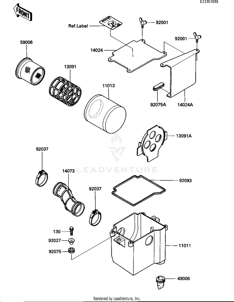 Air Cleaner Schematic