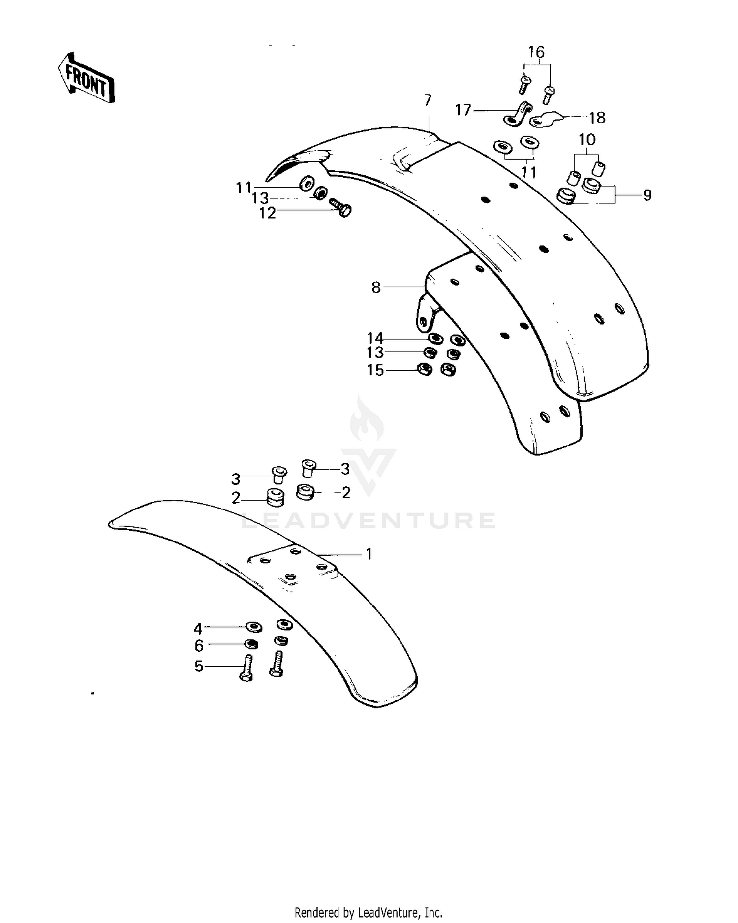 FENDERS (KM100-A1-A4)