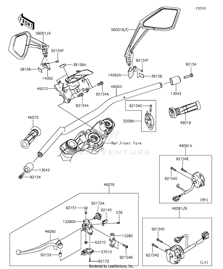 Handlebar Schematic