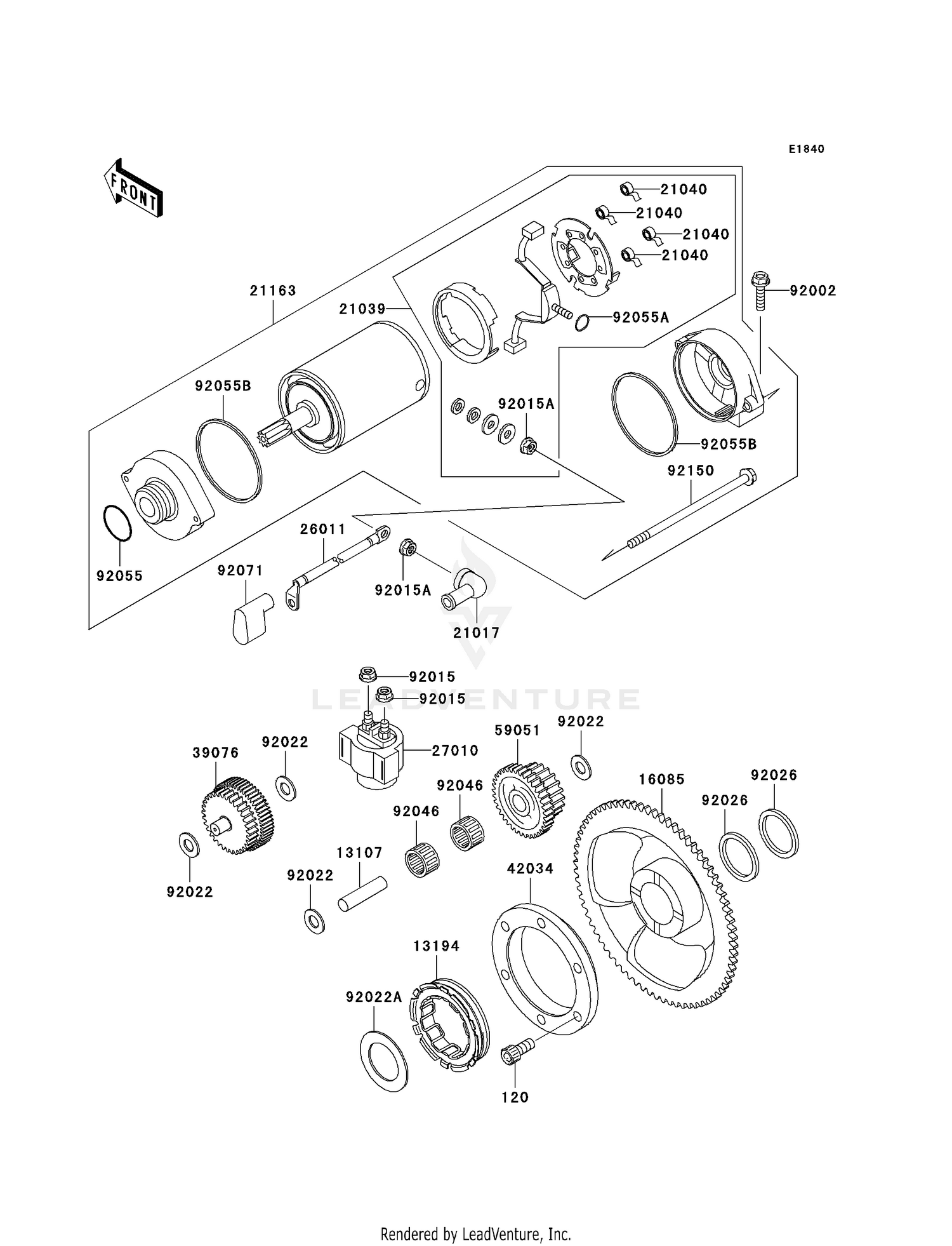STARTER MOTOR