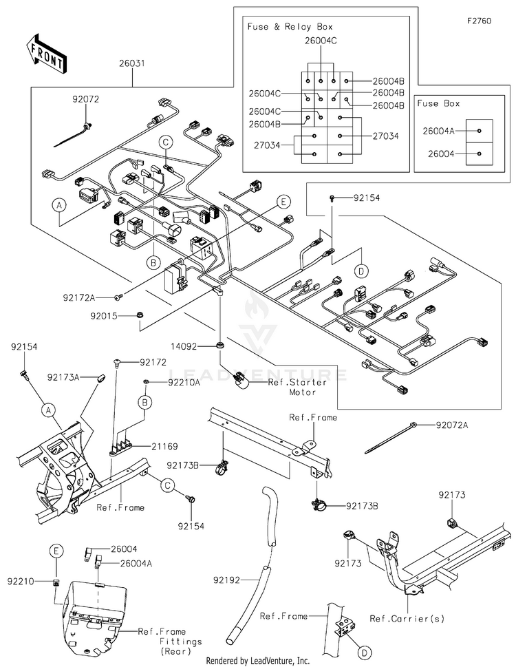 Chassis Electrical Equipment Schematic